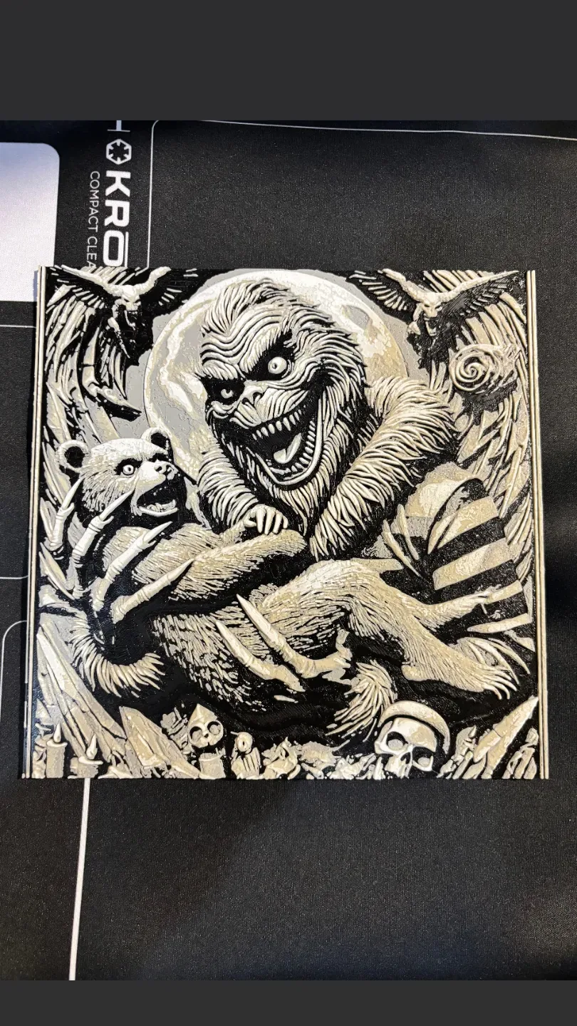 aterrador grinch hueforge, vista 3