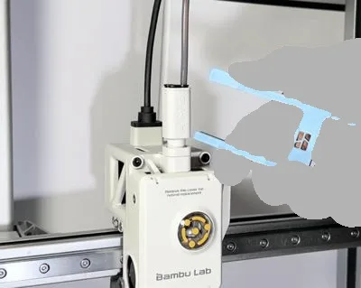 Solo se necesitan 8 gramos de material para una impresión rápida. Una herramienta para desmontar y mantener el extremo caliente de Bambu Lab A1 y A1 mini, que incluye funda de silicona, cubierta frontal, protector térmico y multiconector AMS. para impresión 3D, vista 1