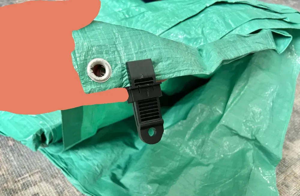 Clip para lona - Servicio pesado para impresión 3D, vista 1