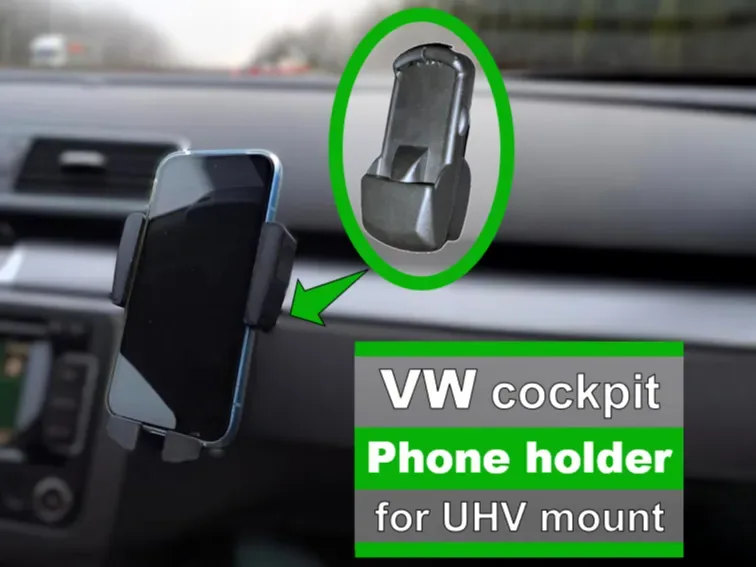 Soporte para smartphone VW Preparación UHV | Soporte para teléfono, vista 1