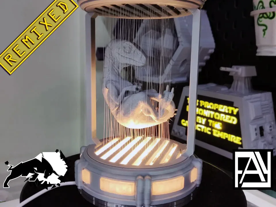 Lámpara LED suspendida para incubadora Baby Raptor, vista 1