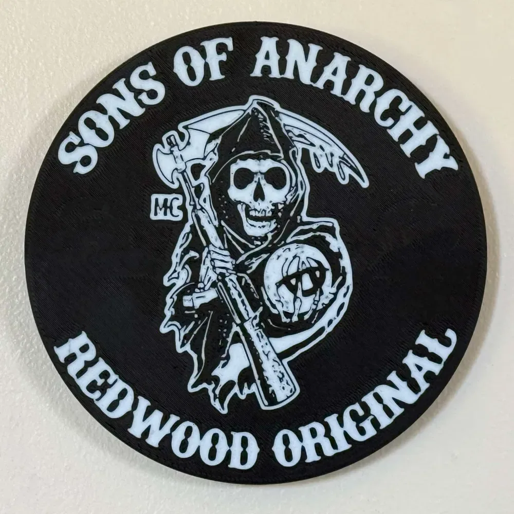 Sons of Anarchy Cartel de pared o estante de 15 cm, vista 1