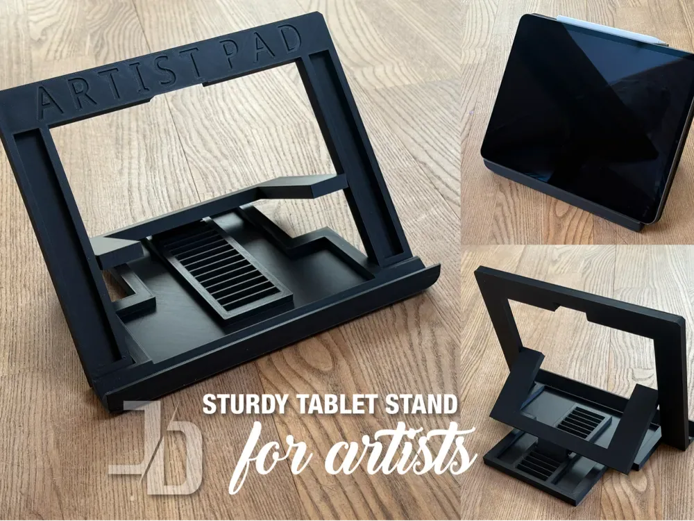 JD Artist Pad para tabletas grandes: soporte resistente, vista 1