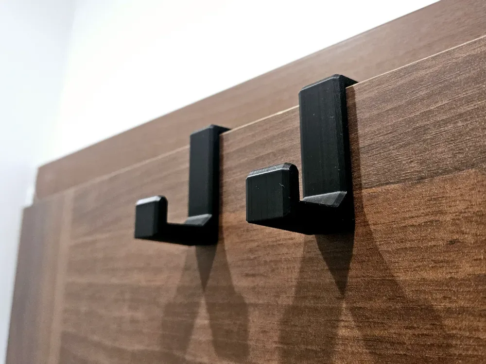 Gancho de puerta resistente 14 mm para impresión 3D, vista 1