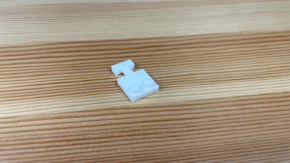 Placa de minifigura para IKEA Skadis para impresión 3D, vista 2