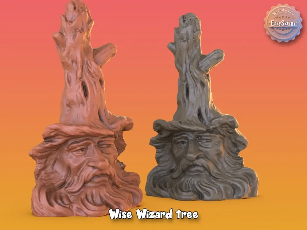 Árbol mago sabio, vista 1