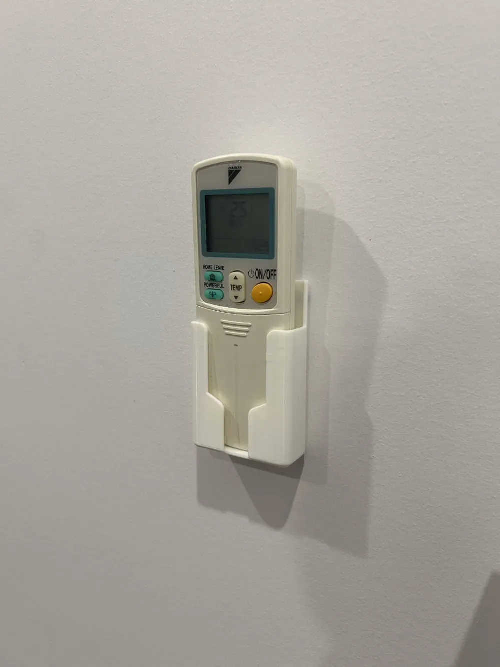 Soporte remoto para aire acondicionado general montado en la pared para impresión 3D, vista 3
